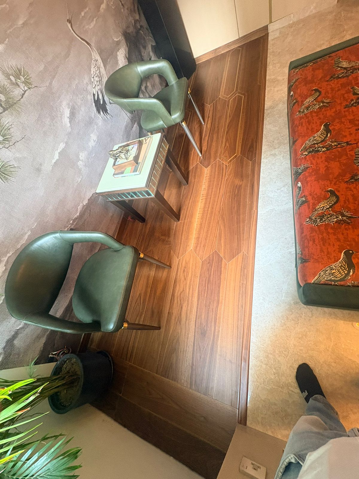 Study Nook with Wooden Flooring, Kanpur